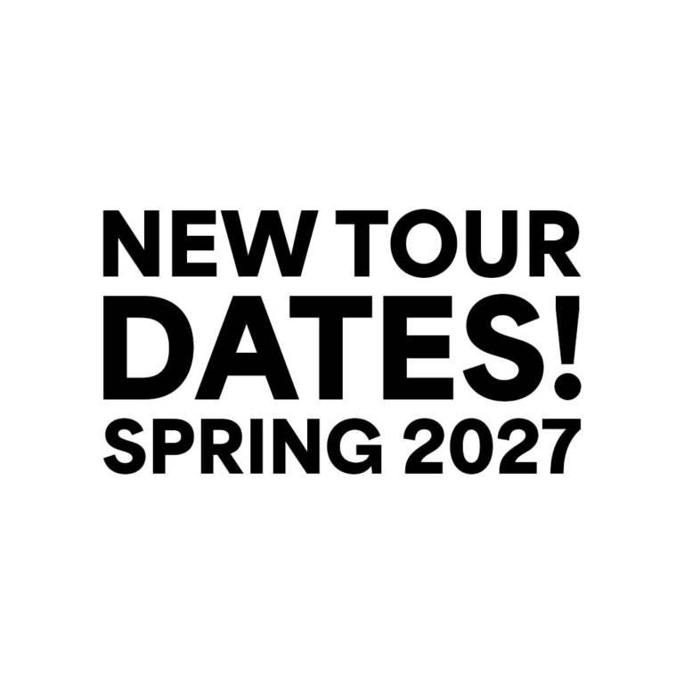 NEW TOUR DATES!